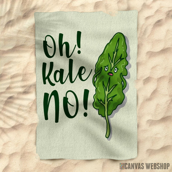 Funny Kale - Peškir za plažu